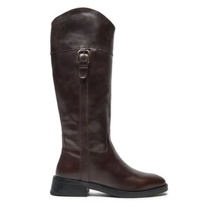 Kozaki Geox D Tormalina D36VBG 000AA C6024 Brązowy - Kozaki damskie - miniaturka - grafika 1