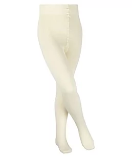 FALKE Uniseks - dzieci Rajstopy Comfort Wool K TI Wełna Merynosa Bawełna grube jednokolorowe 1 Para, Biały (Woolwhite 2060), 110-116 (3-6 lata) - Rajstopy - miniaturka - grafika 1