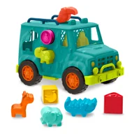 Sortery dla dzieci - Sorter Ciężarówka dla zwierząt B.Toys - miniaturka - grafika 1