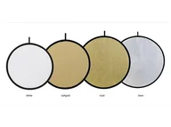 Blendy fotograficzne - Fomei BLENDA 100cm 5w1 EXL MULTI-5 Srebrna, Biała, Czarna, Biało-Złota, Połprzeźroczysta - miniaturka - grafika 1