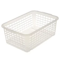 Pudła i pojemniki do przechowywania - Kosz nastawny duży Fred 30 x 20 x 11 cm transparent keeeper - miniaturka - grafika 1