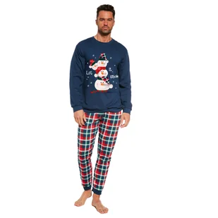Piżama męska świąteczna CORNETTE 115/236 Snowman XL - Piżamy damskie - miniaturka - grafika 1
