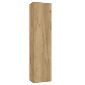 Szafki łazienkowe - Szafka łazienkowa wisząca 30x20x120 cm Duo Dąb złoty Defra - miniaturka - grafika 1