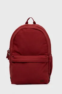 Superdry plecak damski kolor czerwony duży gładki - Plecaki - miniaturka - grafika 1