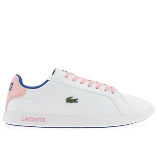 Buty sportowe damskie - Buty Lacoste Graduate 123 1 SUJ 745SUJ0005-1Y9 - białe - grafika 1