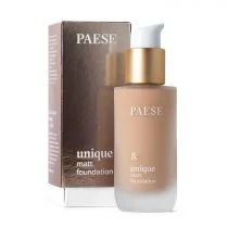 PAESE Unique Matt Pielęgnujący podkład matujący 604N Natural 30ml 46076-uniw - Podkłady do twarzy - miniaturka - grafika 1