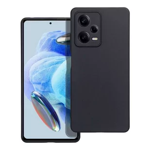 Futerał MATT do XIAOMI Redmi NOTE 12 PRO 5G czarny - Etui i futerały do telefonów - miniaturka - grafika 1
