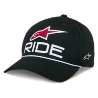 Czapki damskie - Czapka Snapback Alpinestars Ride Comp Czarny/Złamany Biały/CzerwonyOnesize - miniaturka - grafika 1