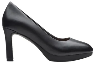 Clarks Ambyr2 Braley damskie czółenka, Czarna skóra, 39 EU - Czółenka - miniaturka - grafika 1