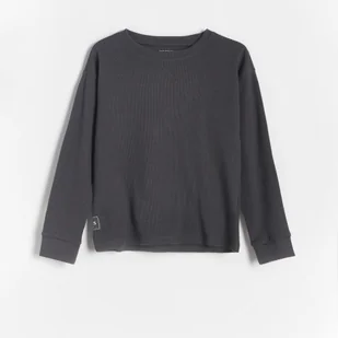 Reserved - Koszulka longsleeve - ciemnoszary - Bluzki dla chłopców - miniaturka - grafika 1