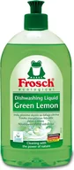 Płyny do naczyń - Frosch Płyn do mycia naczyń zielona cytryna 0,5L - miniaturka - grafika 1