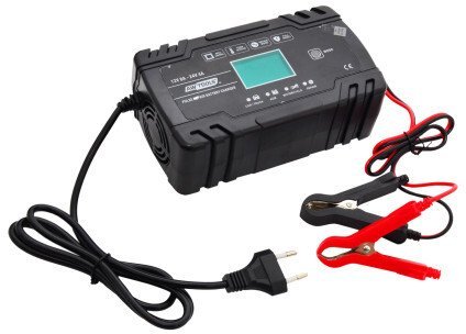AWTools Prostownik 12V&24V 8A LCD AW16220