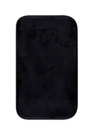 Dywaniki łazienkowe - Dywanik Łazienkowy Mellow Black - miniaturka - grafika 1