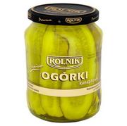 Warzywa w marynacie - Rolnik OGÓRKI KANAPKOWE PREMIUM 720ML - miniaturka - grafika 1