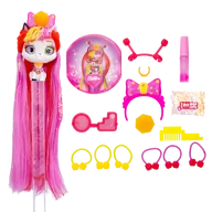 Figurki dla dzieci - VIP Pets Cats Kotek z włosami do stylizacji Figurka Elektra - miniaturka - grafika 1