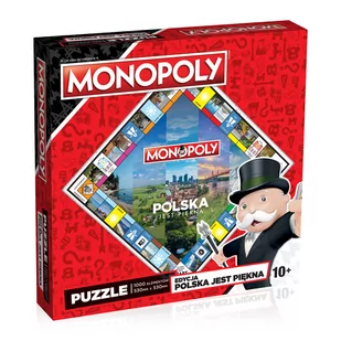 Puzzle 1000 Monopoly Board Polska jest piękna - Puzzle - miniaturka - grafika 1