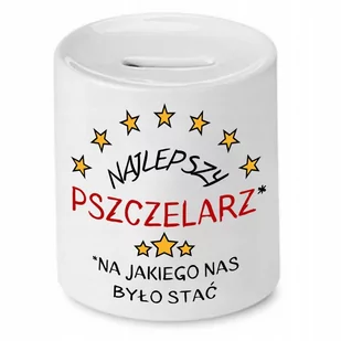 SKARBONKA DLA PSZCZELARZA NAJLEPSZY PSZCZELARZ z Nadrukiem ze Zdjęciem - Skarbonki - miniaturka - grafika 1