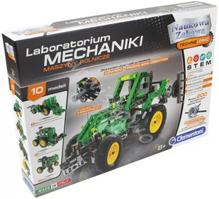 Clementoni Laboratorium mechaniki Maszyny rolnicze 60951 - Zabawki konstrukcyjne - miniaturka - grafika 2