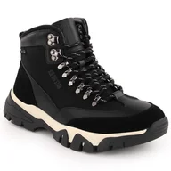 Buty trekkingowe męskie - Trapery Big Star OO174182 czarne - miniaturka - grafika 1