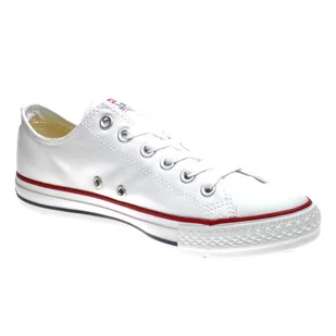 Converse Trampki Chuck Taylor All Star OX M7652 (CO52-d) biały - Buty dla dziewczynek - miniaturka - grafika 1