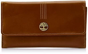 Timberland Damski skórzany portfel z klapką RFID, organizer, jeden rozmiar, Koniak (Buff Apache), Rozmiar Uniwersalny - Portfele - miniaturka - grafika 1