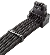 Kable komputerowe i do monitorów - CableMod C-Series Pro Anschlusskabel - Variante A, 90°, 16-Pin zu 2x8-Pin PCIe, schwarz - miniaturka - grafika 1
