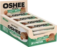 Przekąski dla dzieci - Oshee chrupiące BATONY PROTEINOWE orzech 37 g x 12 Crispy wafelek BIAŁKOWY - miniaturka - grafika 1