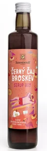 Sonnentor Sonnentor, Syrop z czarnej herbaty brzoskwiniowej, BIO, 500 ml - Cukier i słodziki - miniaturka - grafika 1