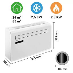 Trotec PAC-W 2650 SH - Klimatyzatory - miniaturka - grafika 3