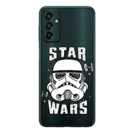Etui i futerały do telefonów - ERT GROUP etui na telefon Samsung M13 4G, case oryginalny i oficjalnie licencjonowany przez Star Wars, wzór Stormtrooper 013, optymalnie dopasowane, plecki z TPU częściowo przeźroczyste - miniaturka - grafika 1