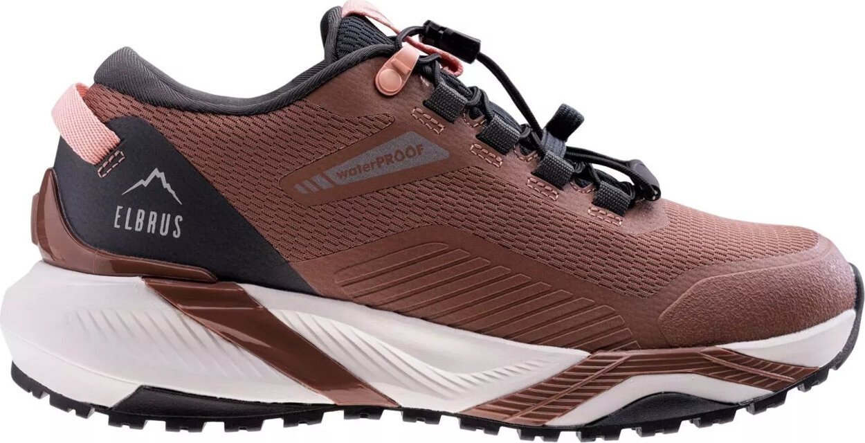 Buty trekkingowe damskie Elbrus Damskie buty Elbrus FAREN WP GR WO'S dark rose/asphalt/peach amber rozmiar 37
