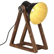 Lampy stojące - vidaXL Lampa stołowa, 25 W, czarna, 30x17x40 cm, E27 - miniaturka - grafika 1