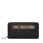 Portfele - Portfel LOVE MOSCHINO JC5611PP1OKD0000 Czarny - miniaturka - grafika 1