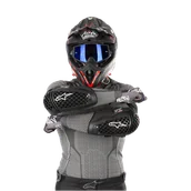 Akcesoria motocyklowe - Ochraniacz Łokci Alpinestars Bionic Plus Czarny L/XL - miniaturka - grafika 1