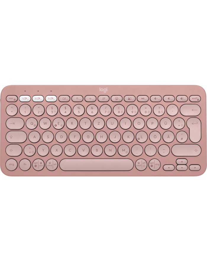 logitech PEBBLE KEYS 2 K380S ROSE D-wersja europejska BT/- N/A CENTRAL-419 UNIVERSAL 920-011797