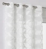 Firany - Firana z kółkami WINGS 140 x 260 cm off white - miniaturka - grafika 1