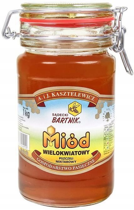 MIÓD WIELOKWIATOWY PŁYNNY KOMFORT 1KG BARTNIK SĄDECKI