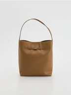 Torebki damskie - Reserved - Duża torebka na ramię - brązowy - miniaturka - grafika 1