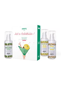 Zestawy erotyczne - EXSENS GIFT SET LET'S CELEBRATE! 3 x 30ML - grafika 1