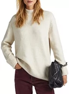 Swetry damskie - Pepe Jeans Denisse Perkins sweter damski, beżowy (kość słoniowa), XL - miniaturka - grafika 1