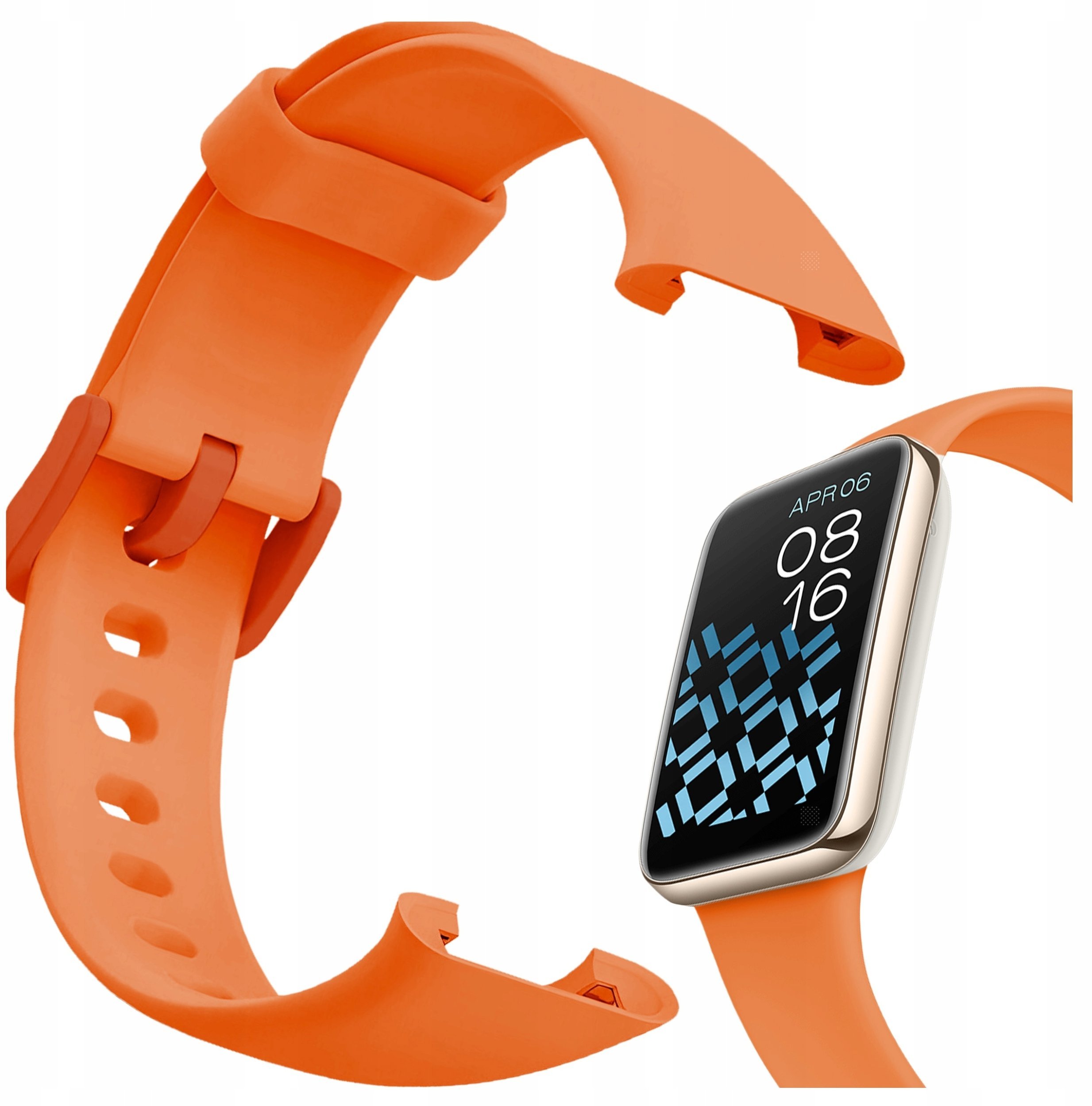 ChronSmarta Pasek ChronSmarta do smartband'a Xiaomi Smart Band 7 Pro Pomarańczowy