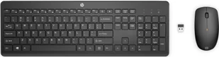 Klawiatura + mysz HP HP 235 Wireless Mouse Keyboard Combo - Black - US ENG - Zestawy myszka + klawiatura - miniaturka - grafika 1