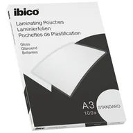 Folie do laminatora - ibico Ibico foliami do laminowania do prezentacji, 100 sztuk, błyszczący, przezroczysty 5101214 - miniaturka - grafika 1