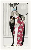 Plakaty - Costumes Parisiens, George Barbier - plakat 42x59,4 cm - miniaturka - grafika 1