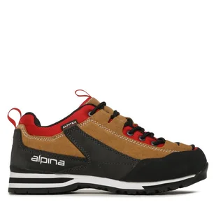 Trekkingi Alpina Royal Vibram 627F-3 Beżowy - Buty trekkingowe męskie - miniaturka - grafika 1