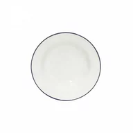 Talerze - Costa Nova Talerz głęboki Beja White Blue 21 cm - miniaturka - grafika 1