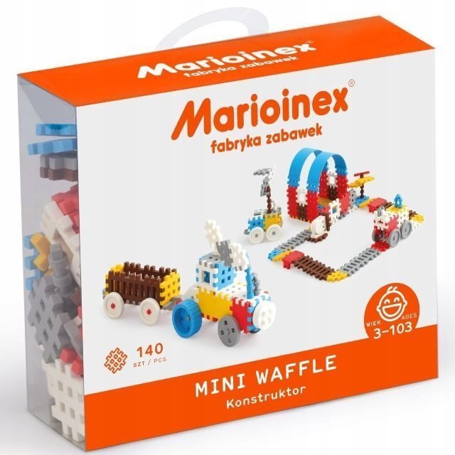 Marioinex Klocki konstrukcyjne Marioinex Mini Waffle Zestaw 1, 140 elementów