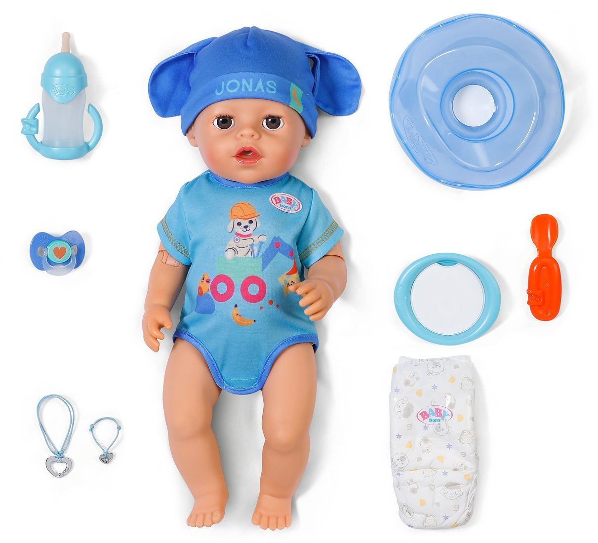 Zapf Baby born Jonas Click & Play 43cm 840085
