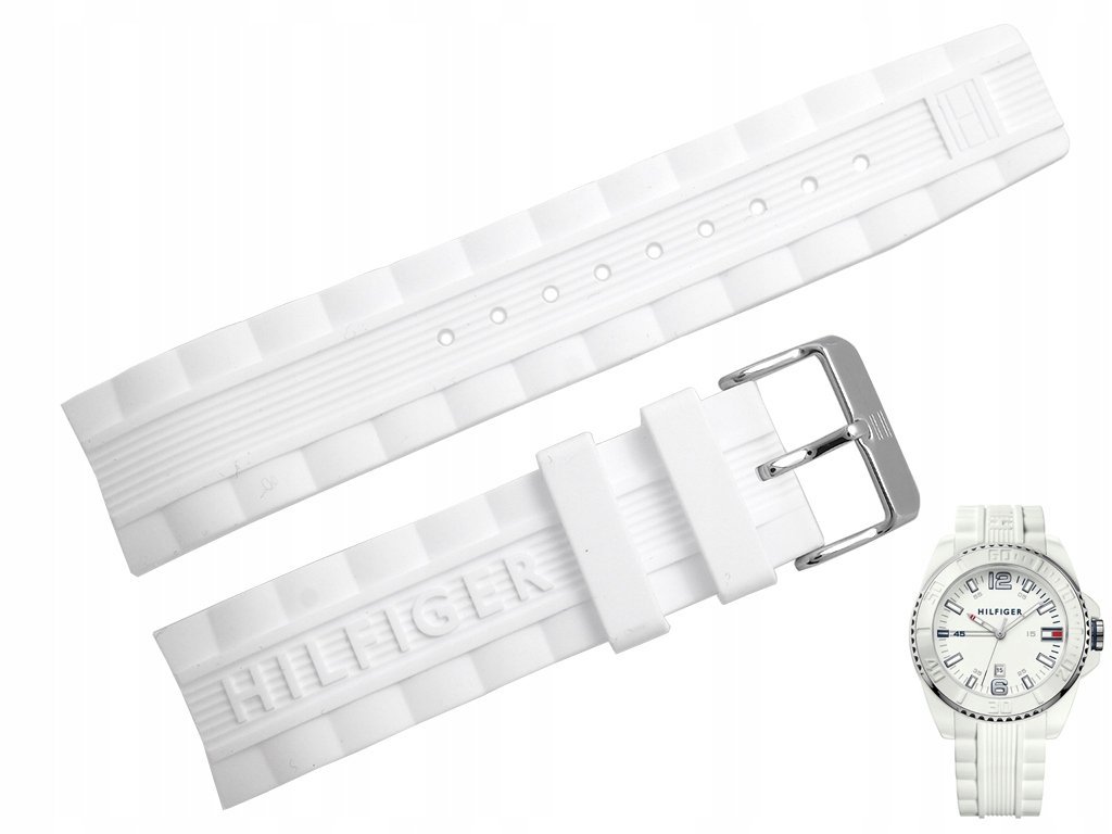 Pasek do zegarka Tommy Hilfiger TH 1791044 biały