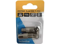 Inne akcesoria audio-wideo - Zestaw złączek TECHNISAT F-MIX - miniaturka - grafika 1
